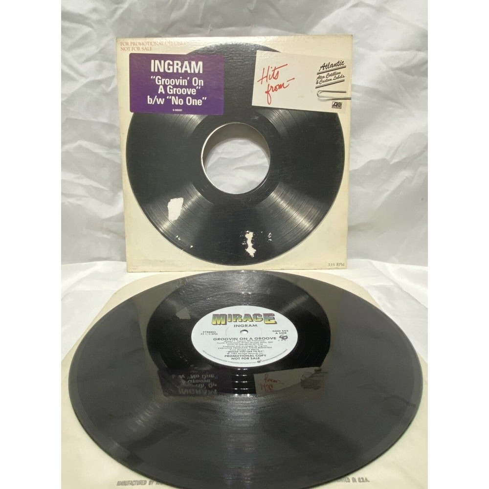 Mirage - Ingram - Groovin On A Groove - Promotional Copy - Single Record 33 RPM